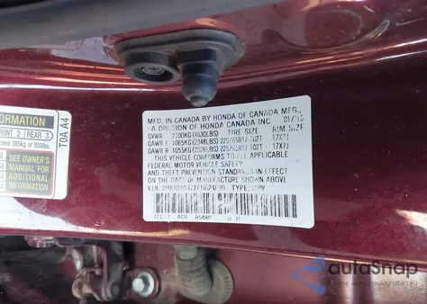 2015 Honda Cr-V Ex-L z USA, uszkodzony, nr VIN 2HKRM4H7XFH624890